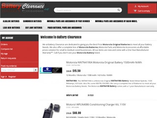 Batteryclearanc