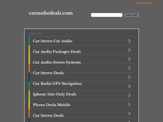 Car Audio Deals