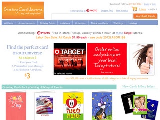 Greeting Card U