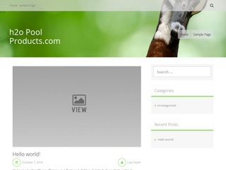 H2O Pool Produc