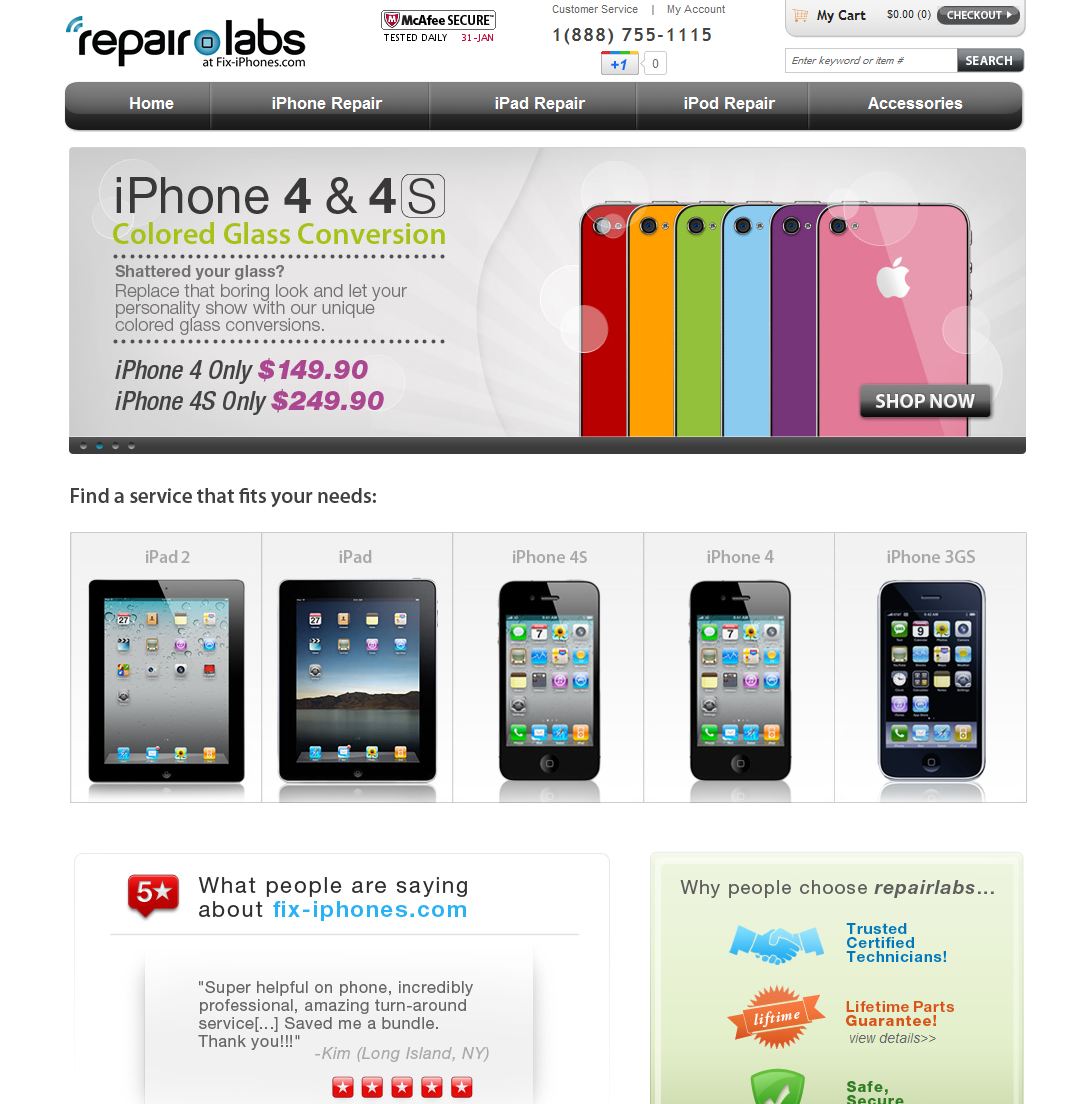 Repair Labs at