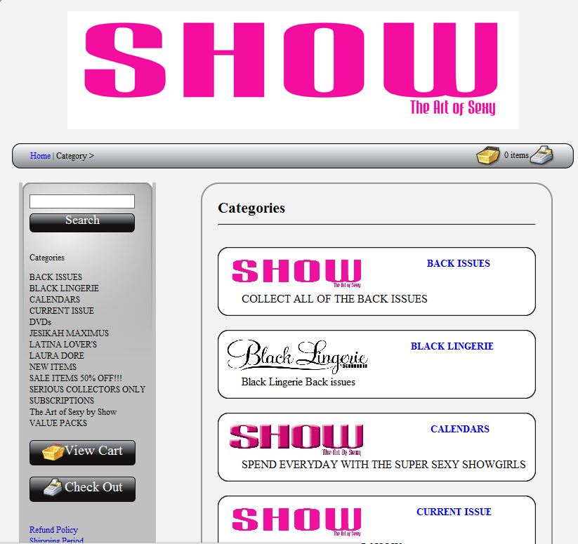 Show (a prestig