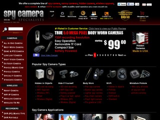 Spy Camera Spec