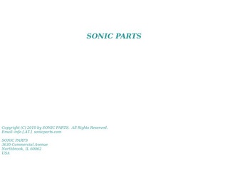 sonicparts